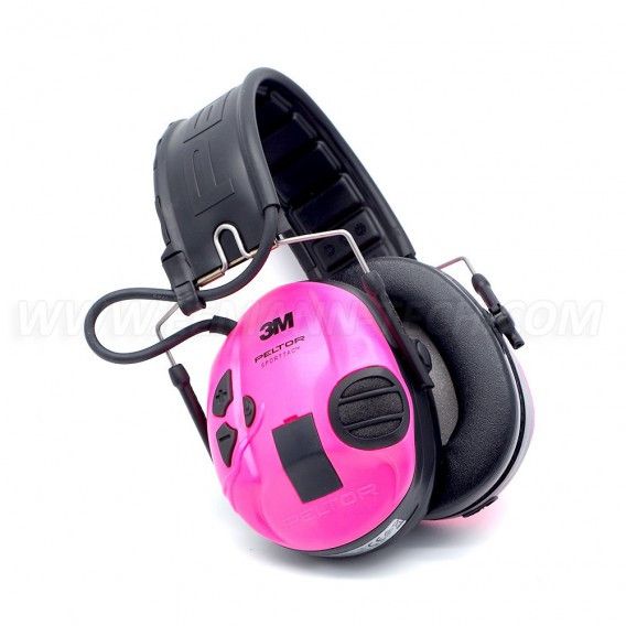 PELTOR Sport-Tac Elektronisk Hørselvern Pink