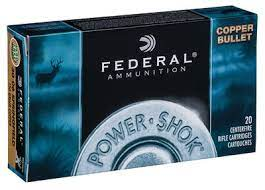 243 Win Federal Power Shok Copper 85 gr SP