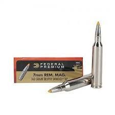 7mm Rem Mag Federal Premium 160 gr SP