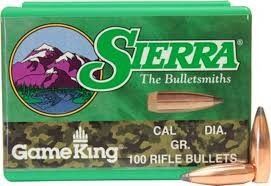 SIERRA Bullets Game King Cal .22 55 gr FMJBT [ 1355 ]