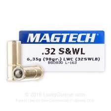 32 S&W Long Magtech 98 gr LWC