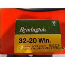32-20 Win Remington 100 gr SP