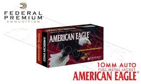 10 mm Auto American Eagle 180 gr FMJ