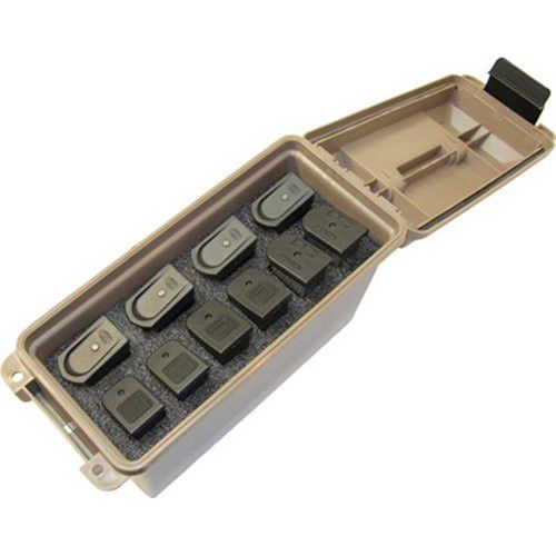 MTM Tactical Magazine Can Double Stack Polymer Tan