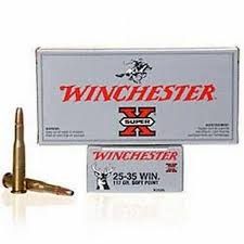 25-35 Winchester  117 gr SP