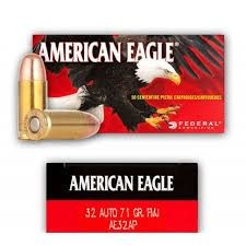 32 ACP American Eagle 71 gr FMJ