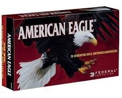 6.5 x 55 American Eagle 156 gr FMJ