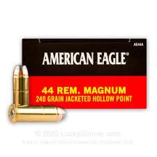 44 Mag American Eagle 240 gr JHP