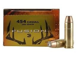 454 Casull Federal Fusion 260 gr JHP