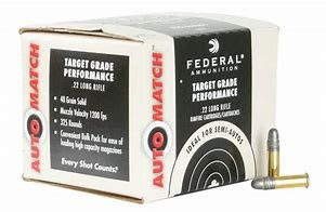 22 LR FEDERAL AutoMatch "Champion"  40 gr